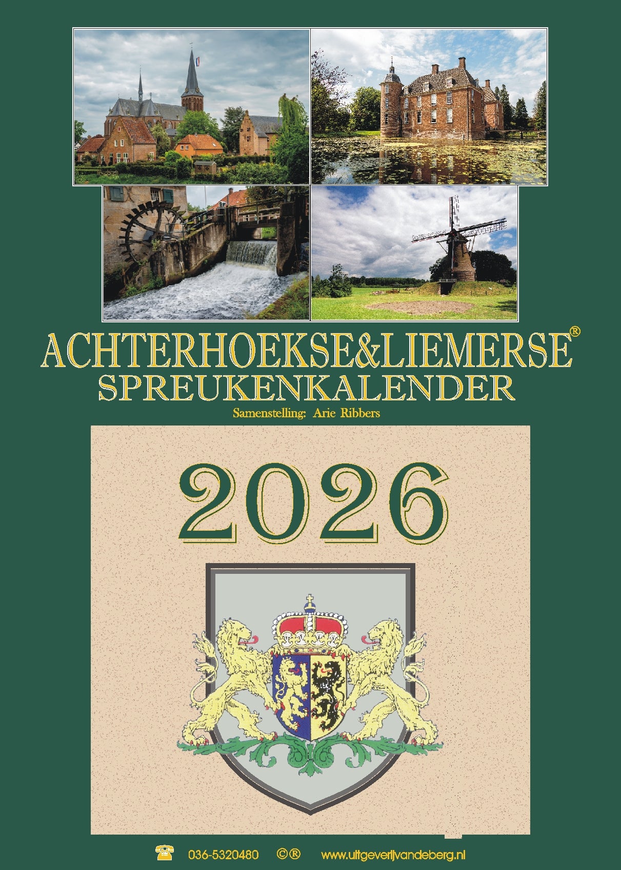 ACHTERHOEKSE EN LIEMERSE SPREUKENKALENDER 2026
