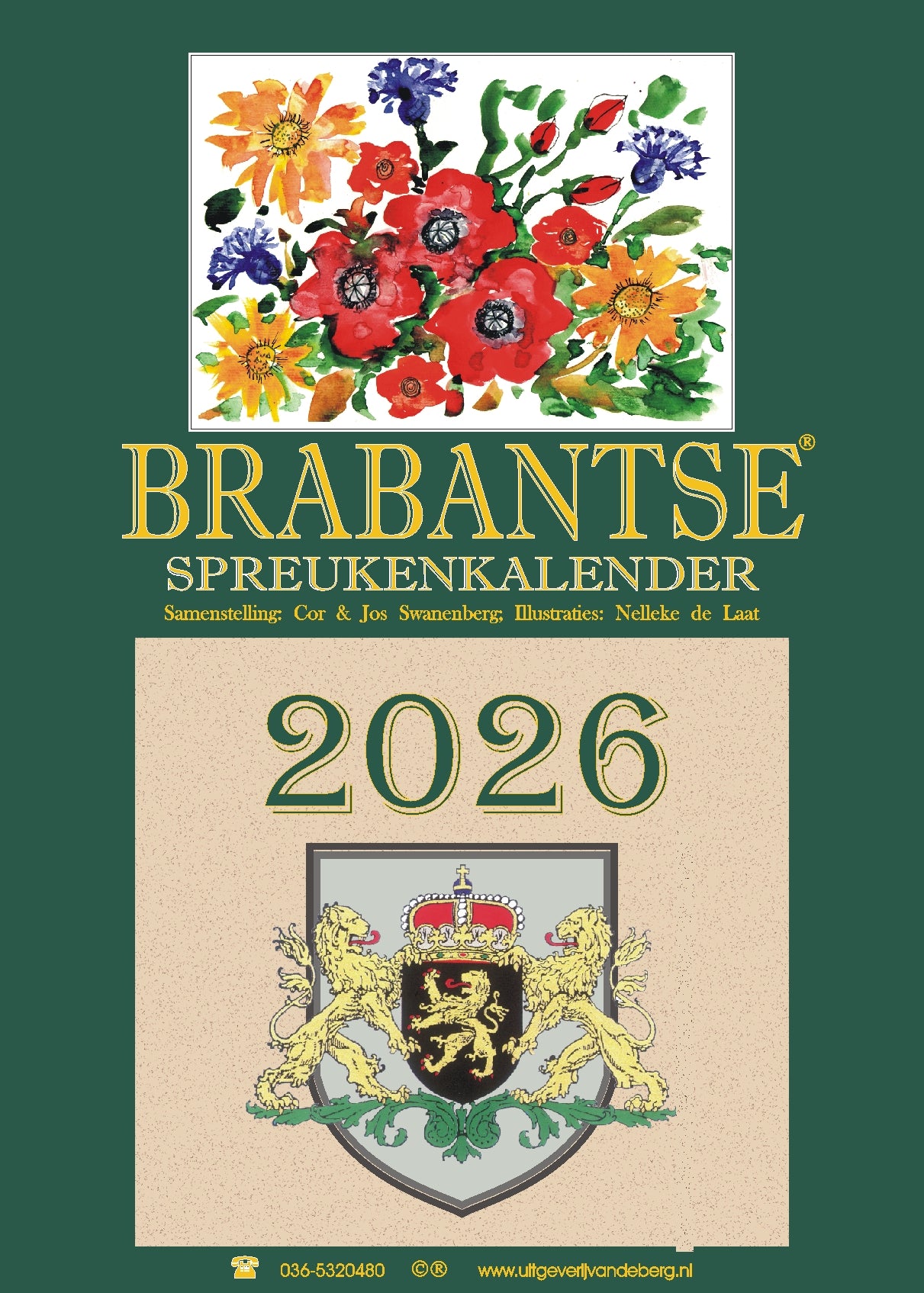BRABANTSE SPREUKENKALENDER 2026