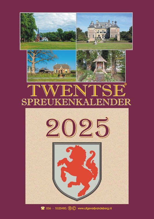 TWENTSE SPREUKENKALENDER 2025