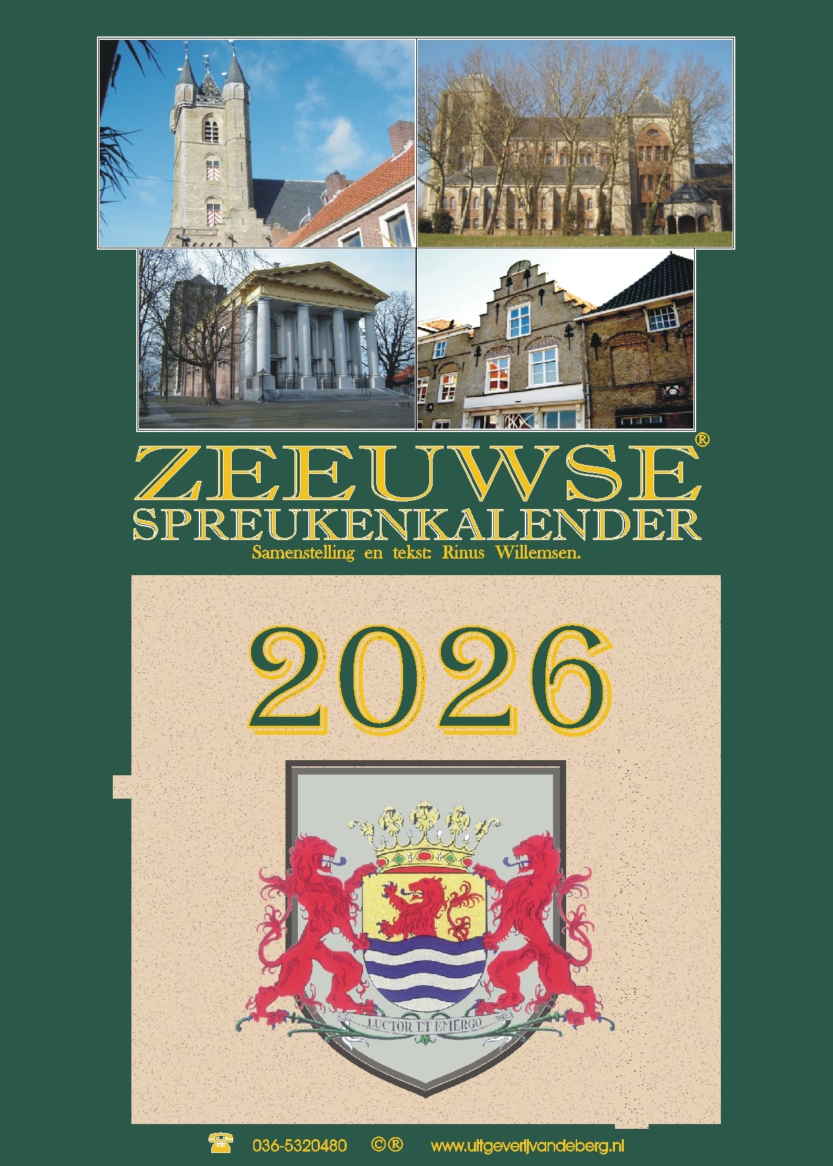 ZEEUWSE SPREUKENKALENDER 2026