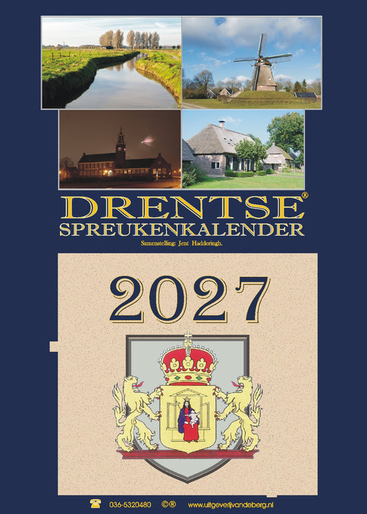 DRENTSE SPREUKENKALENDER 2027